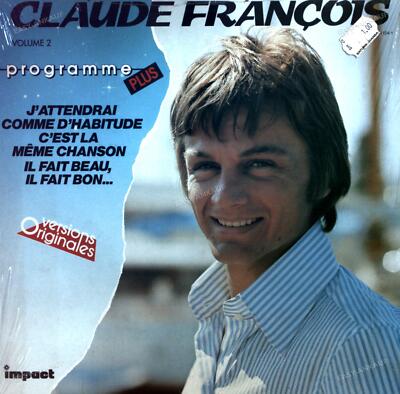 Claude François - Programme Plus Volume 2 LP (Still Sealed) `