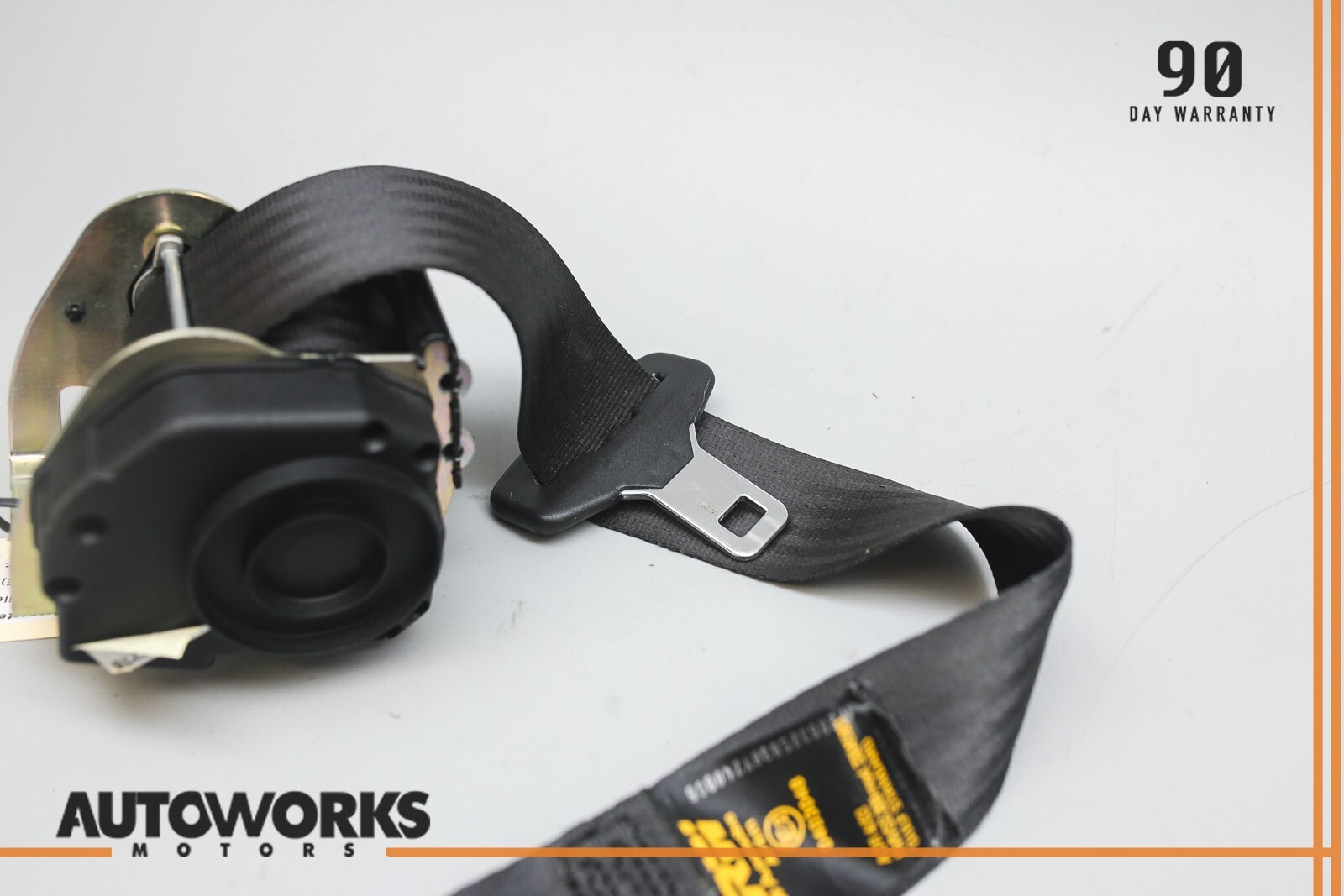 03-08 Maserati Quattroporte M139 Rear Center Seatbelt Seat Belt Retractor OEM