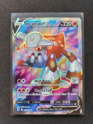 Heatran V 165/189 Full Art Pokemon Card Astral Radiance | eBay
