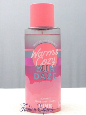 VICTORIA'S SECRET PINK WARM & COZY SUN DAZE BODY MIST 8.4 FL OZ **LIMITED EDT