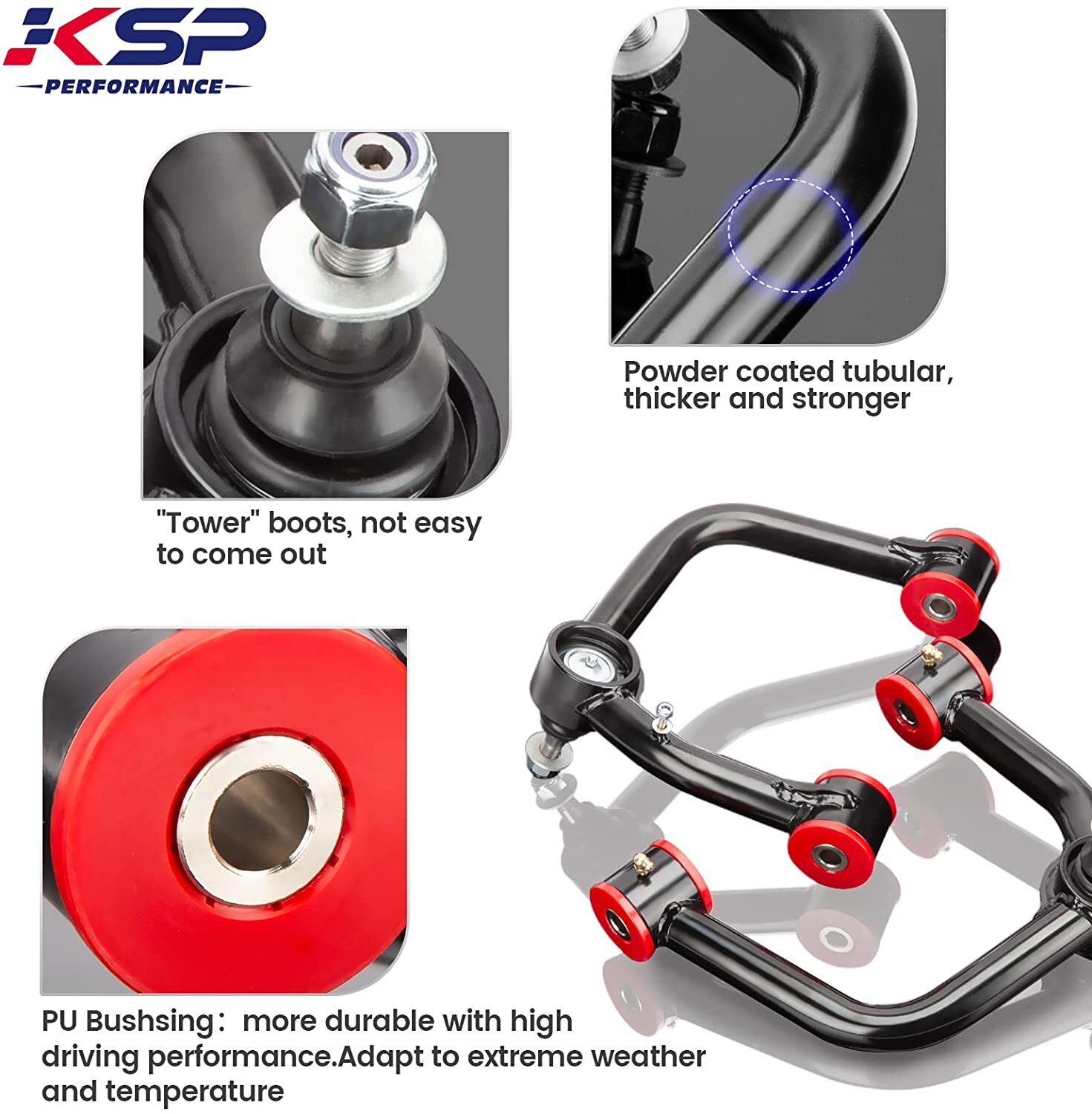 Upper Control Arm Fit for Hilux Fortuner 20042022 with 24 inch