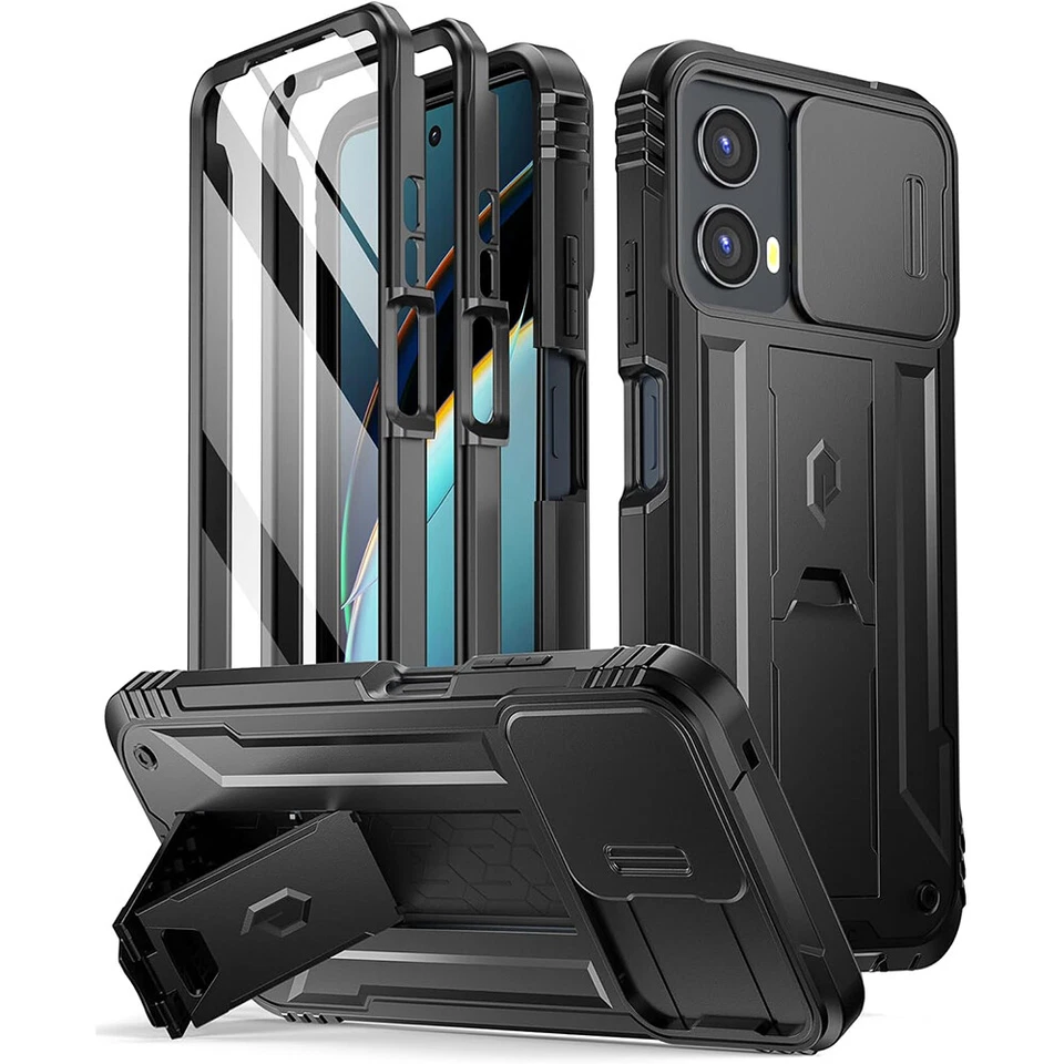 Funda poética con soporte para cámara deslizable para moto g 5G (2024) Foto 2 de 4