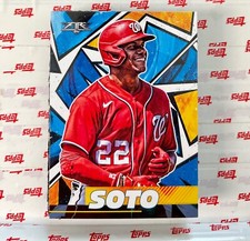 2021 TOPPS FIRE JUAN SOTO BASE CARD #159 NATIONALS