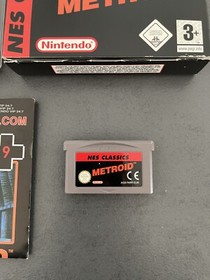 Metroid NES CLASSICS (Nintendo Game Boy Advance, 2005) OVP CIB Unbenutzte VIP