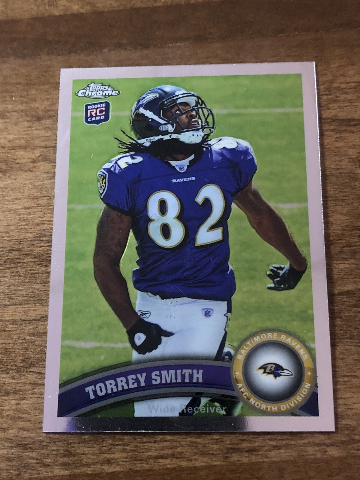 2011 Topps Chrome  Torrey Smith #97 Rookie RC