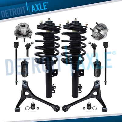 14pc Front Lower Control Arm Struts Wheel Hub Kit for Ford Taurus Mercury Sable