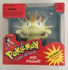 Vintage Hasbro Pokémon #52 Meowth Electronic Chattering Voice Toy NEW IN BOX