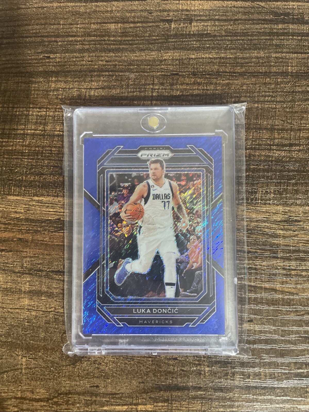 2022 Prizm Luka Doncic Blue Shimmer /35 #196