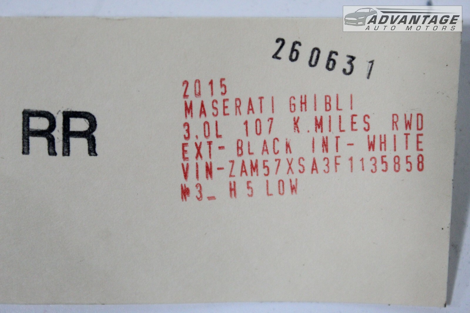 2014-2020 MASERATI GHIBLI REAR RIGHT SIDE DOOR WINDOW REGULATOR W/ MOTOR OEM