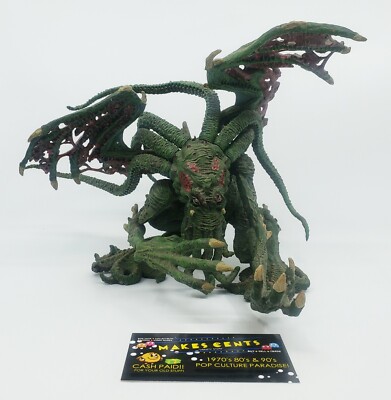 Very Rare 2006 SOTA Toys GREEN CTHULHU Action Figure Nightmare of Lovecraft