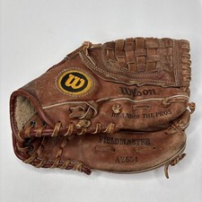 Wilson Fieldmaster A2654 Dave Righetti Youth Brown Leather Baseball Glove See