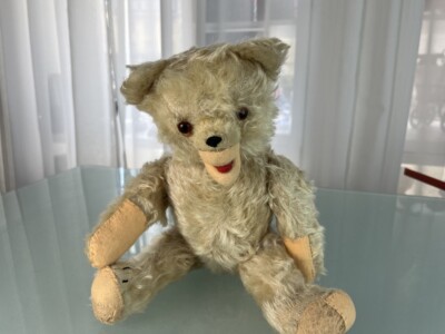 Lot De 4 Peluches Ours Anciennes, Aspect Rétro, Collection Ou Décoration