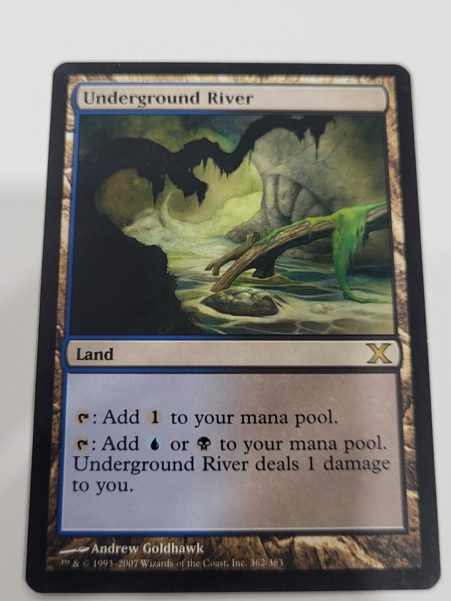 MINT Underground River 10th Edition Land Rare MAGIC THE GATHERING CARD |  eBay