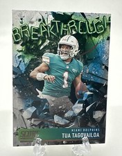 Tua Tagovailoa 2021 Panini Score Football Breakthrough #B11 Miami Dolphins