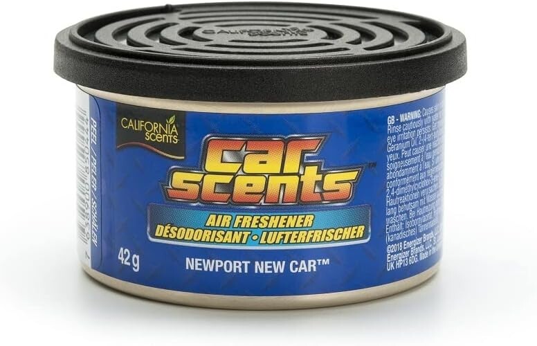 CALIRNIA SCENTS Car Home Organic Spill Proof Air Freshener Tin Can