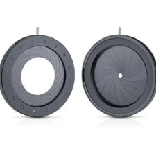 Adjustable 2-44mm Mechanical Iris Camera Microscope Optical Module Diaphragm