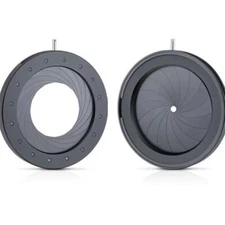 Adjustable 2-44mm Mechanical Iris Camera Microscope Optical Module Diaphragm