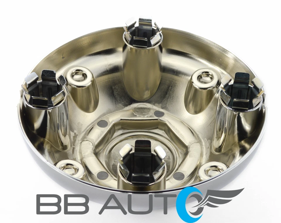 NUEVO JUEGO DE 4 TAPACUBOS CENTRALES DE ALEACIÓN CROMADOS 16" PARA DODGE RAM 2500 2000-2002 Foto 4 de 4