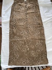 Gap women's Long Skirt Size 10, Brown Floral vintage