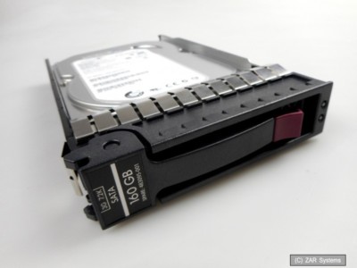 HP 458945-B21, 459317-001, 571227-001 160GB 7.2k SATA hot-pluggable LFF, NEUW.