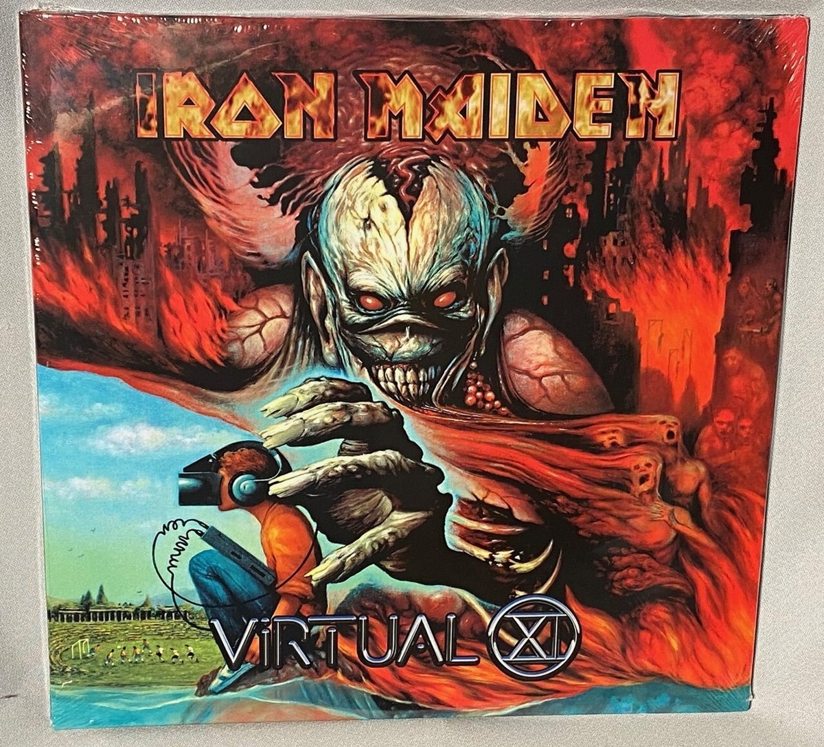 欧2LP Iron Maiden Virtual XI 0190295851996 Parlophone /00660 LP IRON MAIDEN Virtual XI (2LPs Vinyl, PARLOPHONE, 2017) NEW