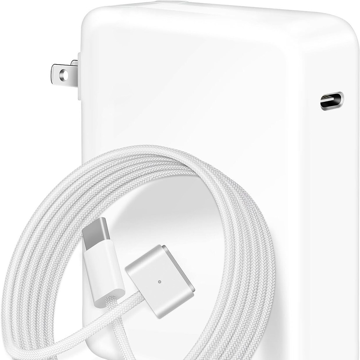 Apple 96W USB-C電源アダプタ & MagSafe 3ケーブル New USB-C to Magsafe 3 Cable Power Adapter Charger For MacBook Pro