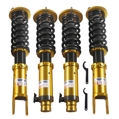 Gold Coilovers Suspension Lowering Kit NEW For Honda Accord 2008-2012 JDMSPEED