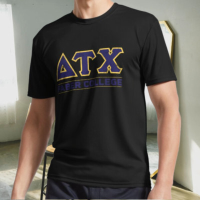 New Shirt Delta Tau Chi - Faber College Active T-Shirt Funny Size S to 5XL