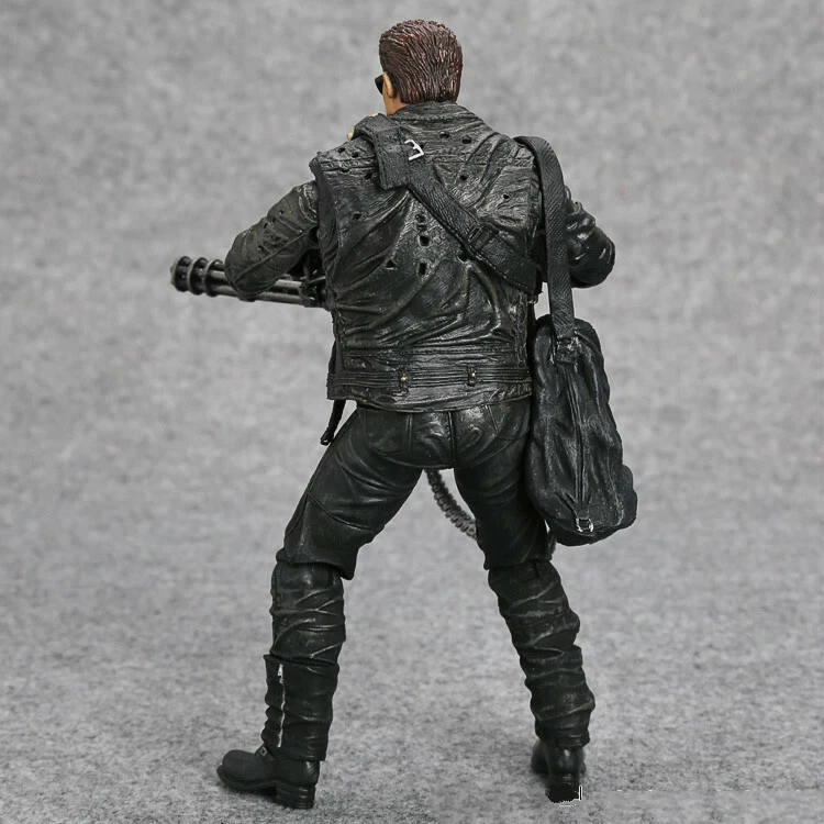 NECA Terminator 2: Judgment Day T-800 Arnold Schwarzenegger Action Figure 7" - Image 4 of 4