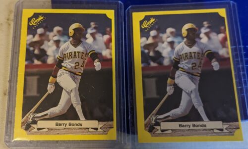 Barry Bonds 1987 Classic Travel Greenbacks - Pirates Giants Future Rookie RCs
