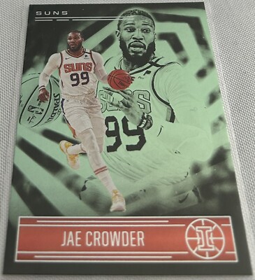 2020-21 Panini Illusions Basketball Jae Crowder Phoenix Suns Emerald #60