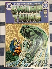 The SWAMP THING#1, VF+/NM Off White to White Pages