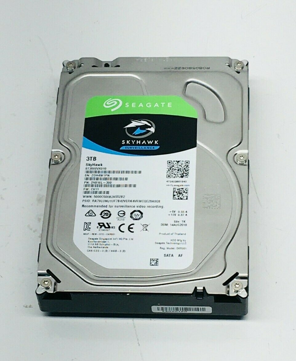 も*ふ様 Seagate Skyhawk Surveillance HDD 3T Seagate Surveillance Skyhawk 3 TB,Internal, 3.5