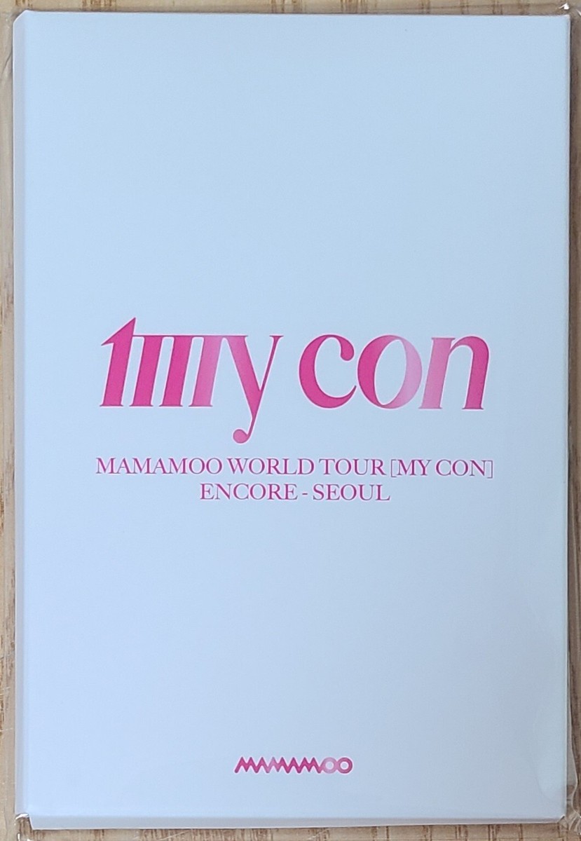 MAMAMOO WORLD TOUR MY CON ENCORE SEOUL OFFICIAL GOODS POSTCARD SET