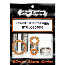 Losi 8IGHT Nitro Buggy RTR LOS04010 | Kit cuscinetti inox + ceramica