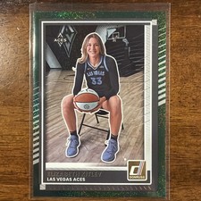 2025 Panini Donruss WNBA  Elizabeth Kitley #66 Green Shimmer