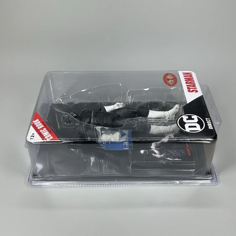 Figura de acción McFarlane DC Multiverse Starman Red Platinum Page Punchers 7" Foto 4 de 4