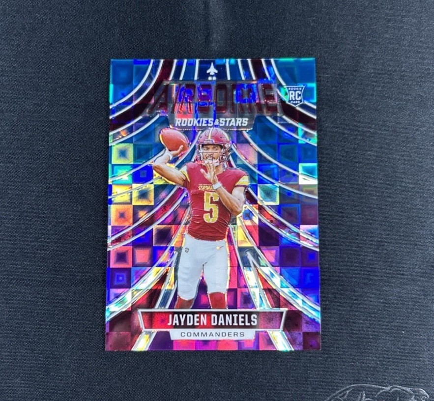 2024 Panini Rookies & Stars - Airborne Jayden Daniels #A-JDS 110/ 135 (RC)