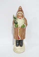 Debra Schoch 2017 Pressed Paper Santa made in Germany Signed