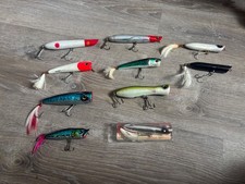 Fishing Topwater lures lot of (10) Cordell, Creek Chub, Diawa