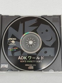 ADK World Neo Geo CD Game New/Used, Action Puzzle Software