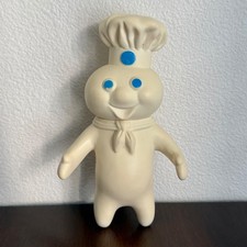 Vintage 1971 Pillsbury Doughboy Poppin Fresh Rubber Figure Collectable Doll 7