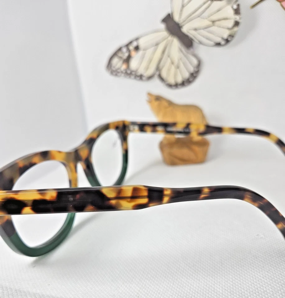 NEW VINTAGE Schnuchel #4801 126072/126g 49-21 Tortoise/green 145 SALE!!! - Image 2 of 4