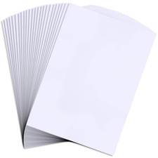 20Pcs Vinyl Siding Repair Kit, Self-Adhesive Waterproof Glossy PVC White