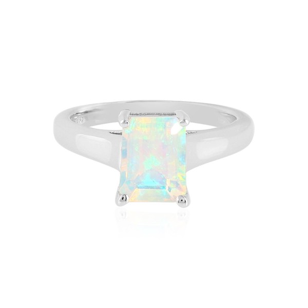 Cavill Damen Ring Opal 0,79Ct Sterlingsilber 925 Echtschmuck Silber- Echtschmuck-image