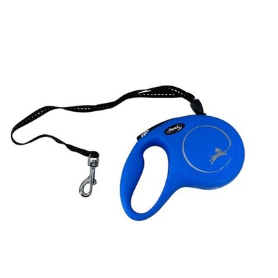 Flexi New Classic Retractable Leash  Dog Leash 9 feet Blue Plastic