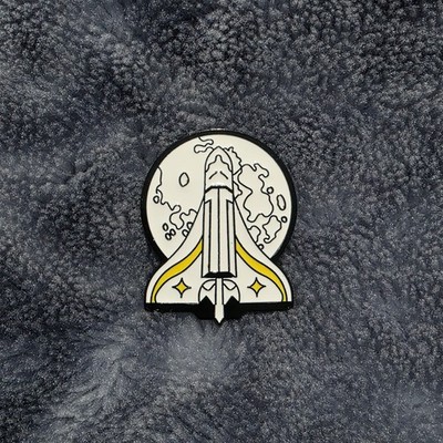 Ellies Space Rocket Shuttle The Last Of Us Metal Enamel Pin Badge