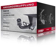 Anhängerkupplung für Dacia LOGAN I, Bj. 09/2004-06/2008 (D-050)
