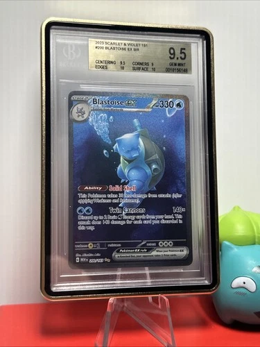 Blastoise ex 200/165 Sv: Scarlet & Violet 151 Holo BGS 9.5