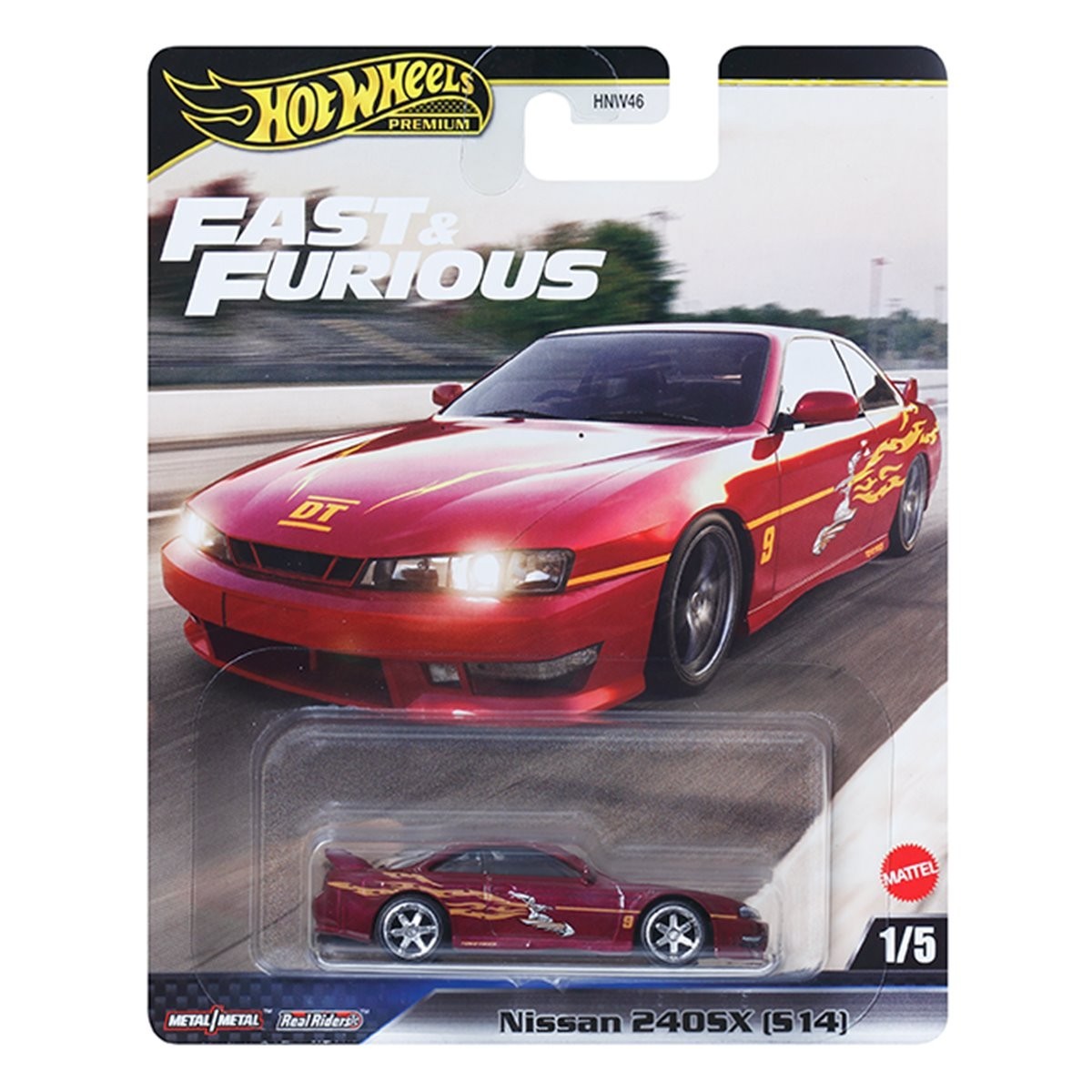 Hot Wheels Premium - 2025 Fast & Furious 1/5 Nissan 240SX